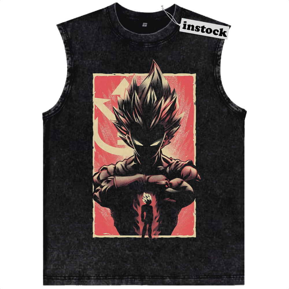 Vegeta Tank Top, Dragon Ball Tank Top, DBZ Tank Top, Anime Tank Top, Vintage Tank Top