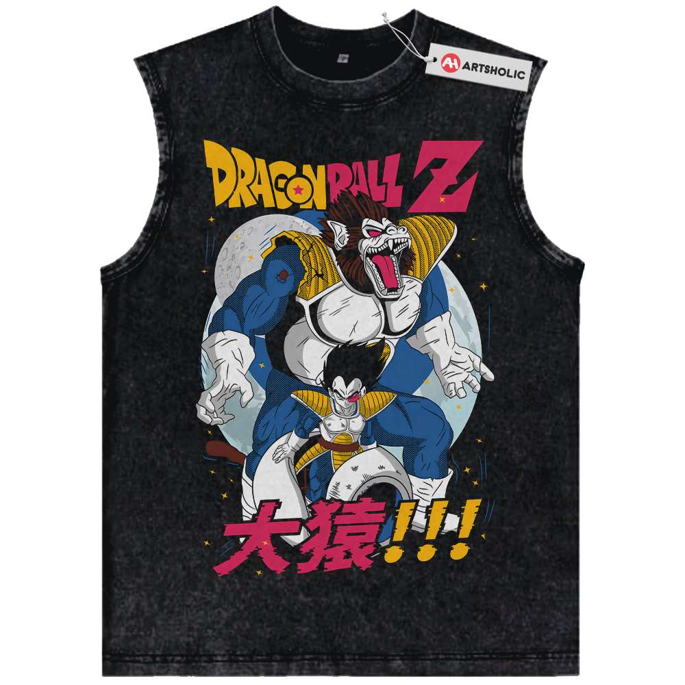 Vegeta Tank Top, Dragon Ball Tank Top, DBZ Tank Top, Anime Tank Top, Vintage Tank Top