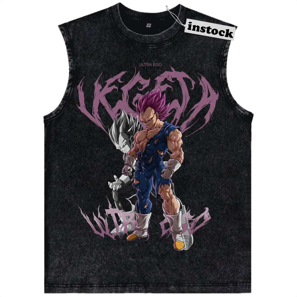 Vegeta Tank Top, Dragon Ball Z Tank Top, Anime Tank Top, Vintage Tank Top