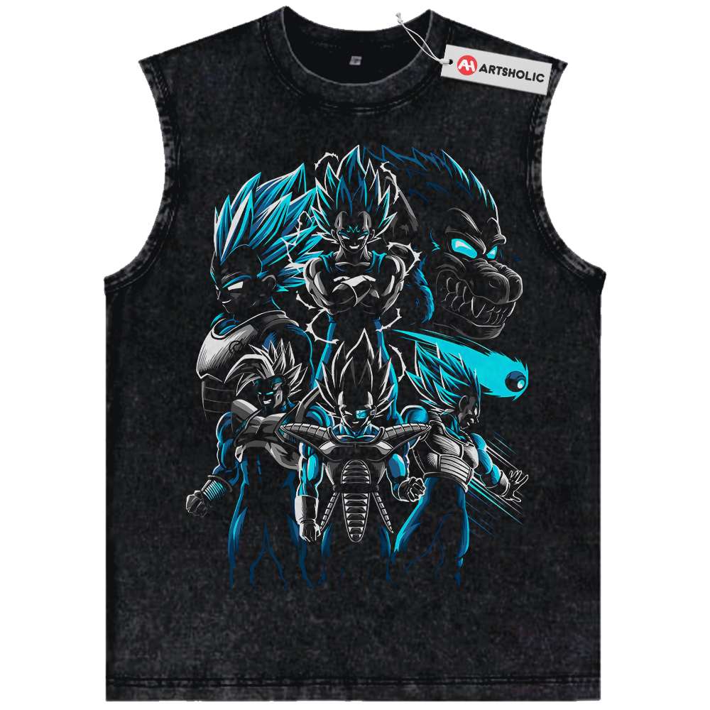 Vegeta Tank Top, Dragon Ball Z Tank Top, DBZ Tank Top, Anime Tank Top, Vintage Tank Top