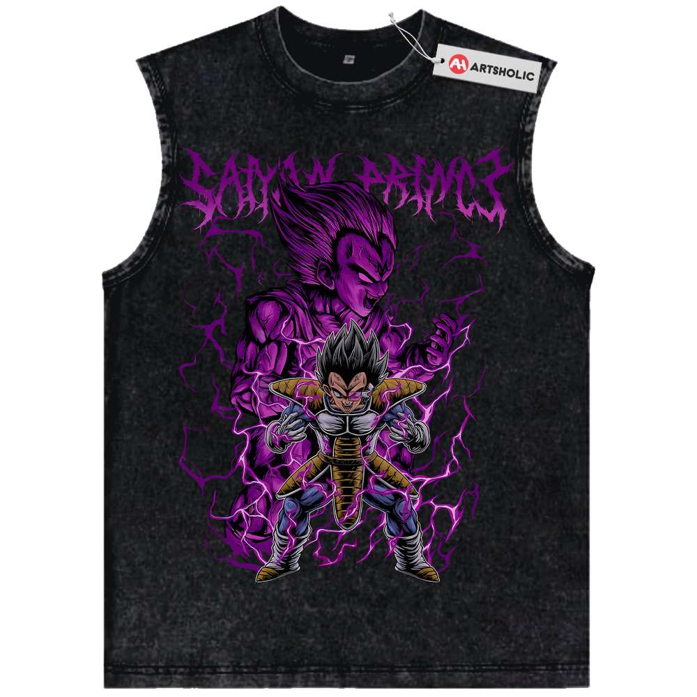 Vegeta Tank Top, Dragon Ball Z Tank Top, DBZ Tank Top, Anime Tank Top, Vintage Tank Top