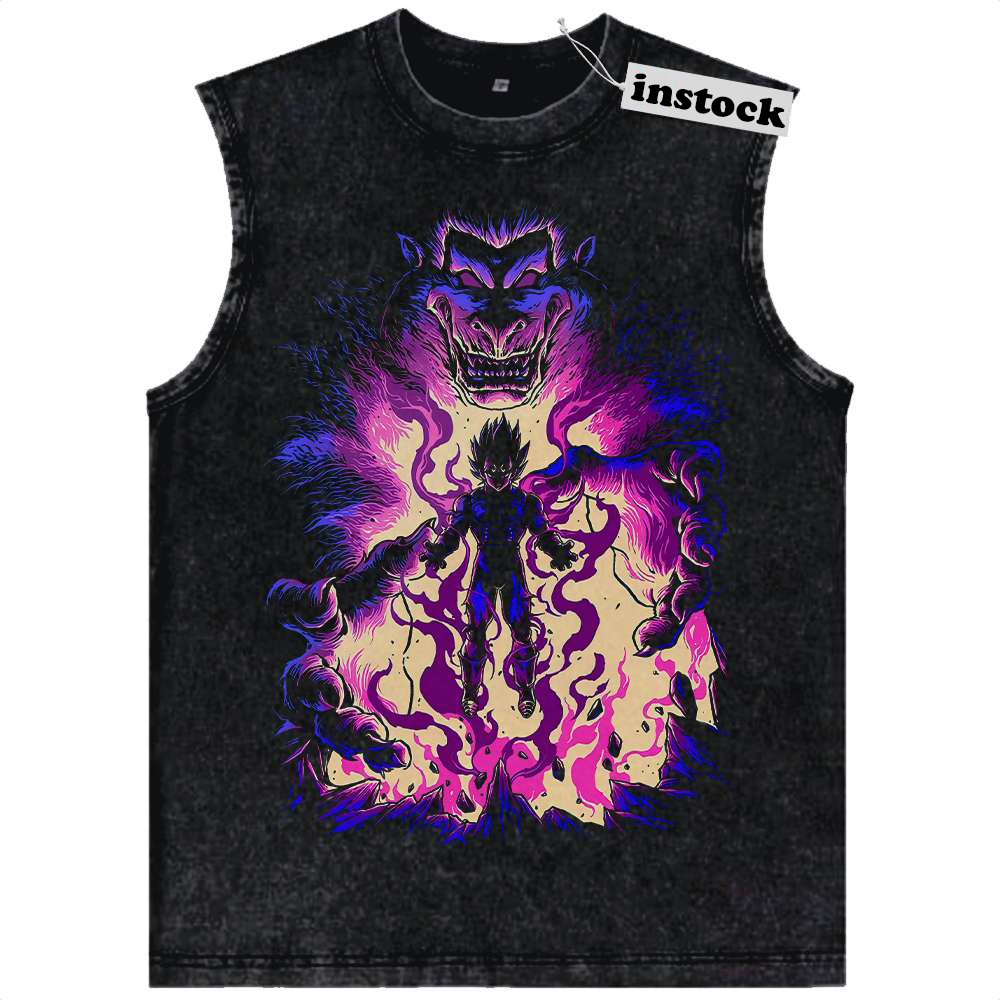 Vegeta Tank Top, Dragon Ball Z Tank Top, DBZ Tank Top, Anime Tank Top, Vintage Tank Top