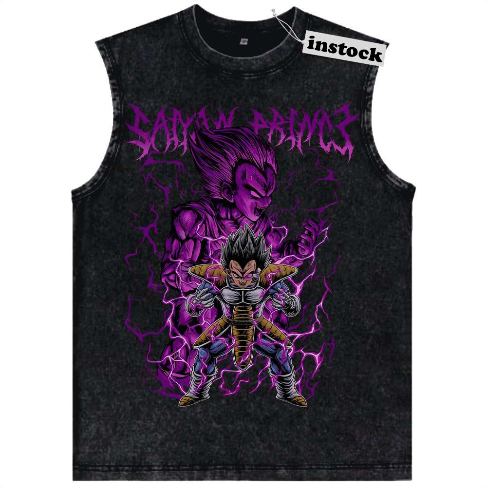 Vegeta Tank Top, Dragon Ball Z Tank Top, DBZ Tank Top, Anime Tank Top, Vintage Tank Top