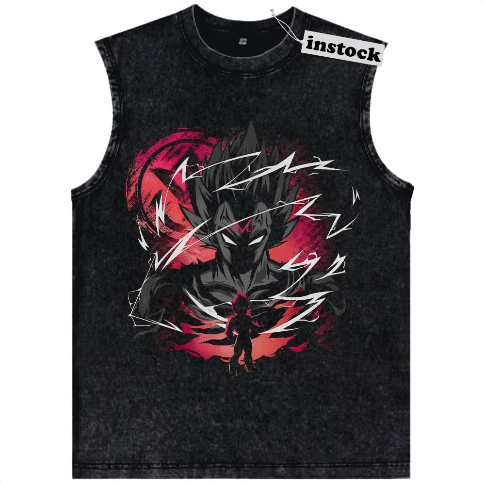 Vegeta Tank Top, Dragon Ball Z Tank Top, DBZ Tank Top, Anime Tank Top, Vintage Tank Top