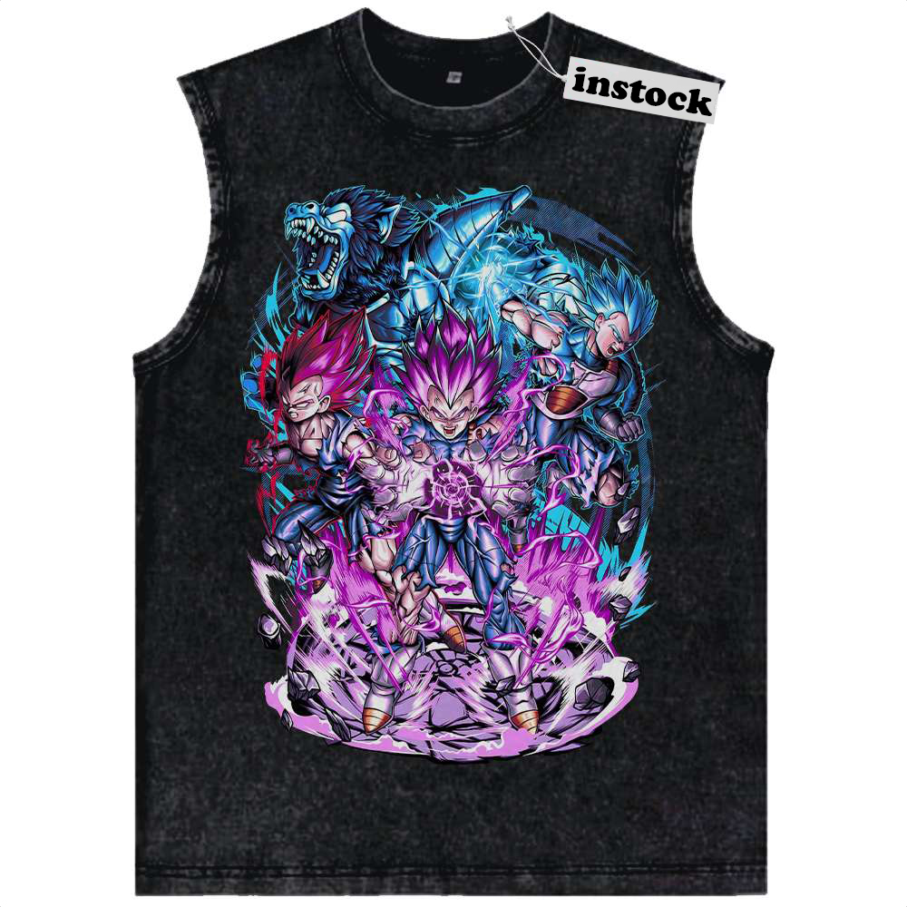 Vegeta Tank Top, Dragon Ball Z Tank Top, DBZ Tank Top, Anime Tank Top, Vintage Tank Top