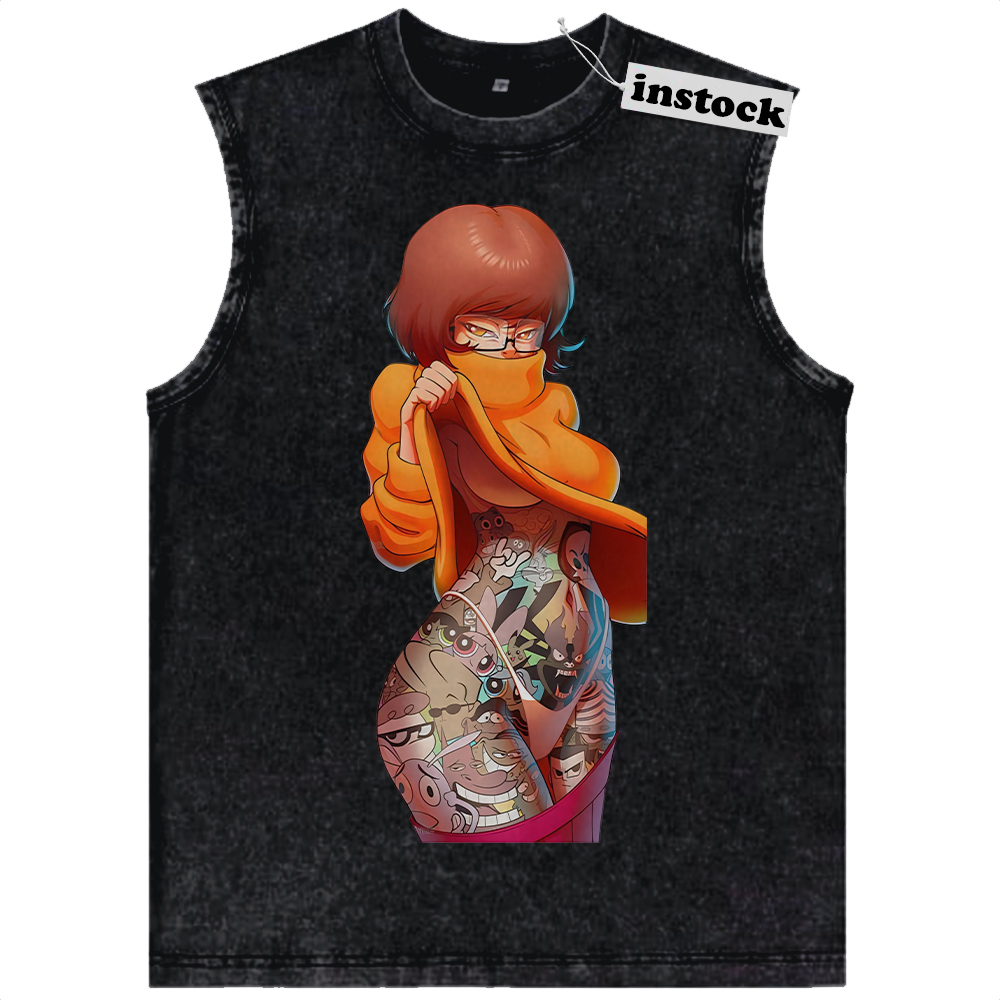 Velma Tank Top, Scooby-Doo Tank Top, Animated Tank Top, Vintage Tank Top
