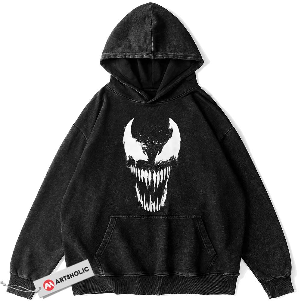 Venom Hoodie, Marvel Comics Hoodie, Vintage Hoodie