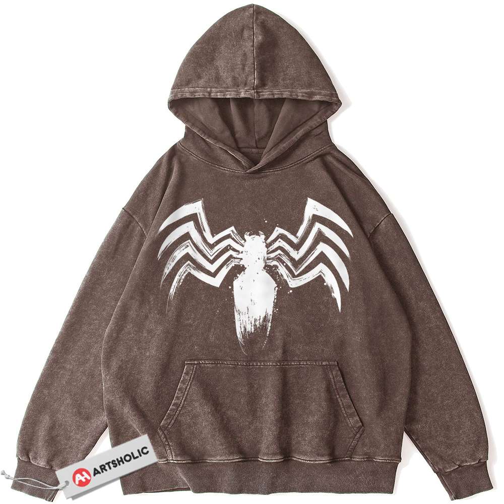 Alternative view of Venom Hoodie, Marvel Comics Hoodie, Vintage Hoodie