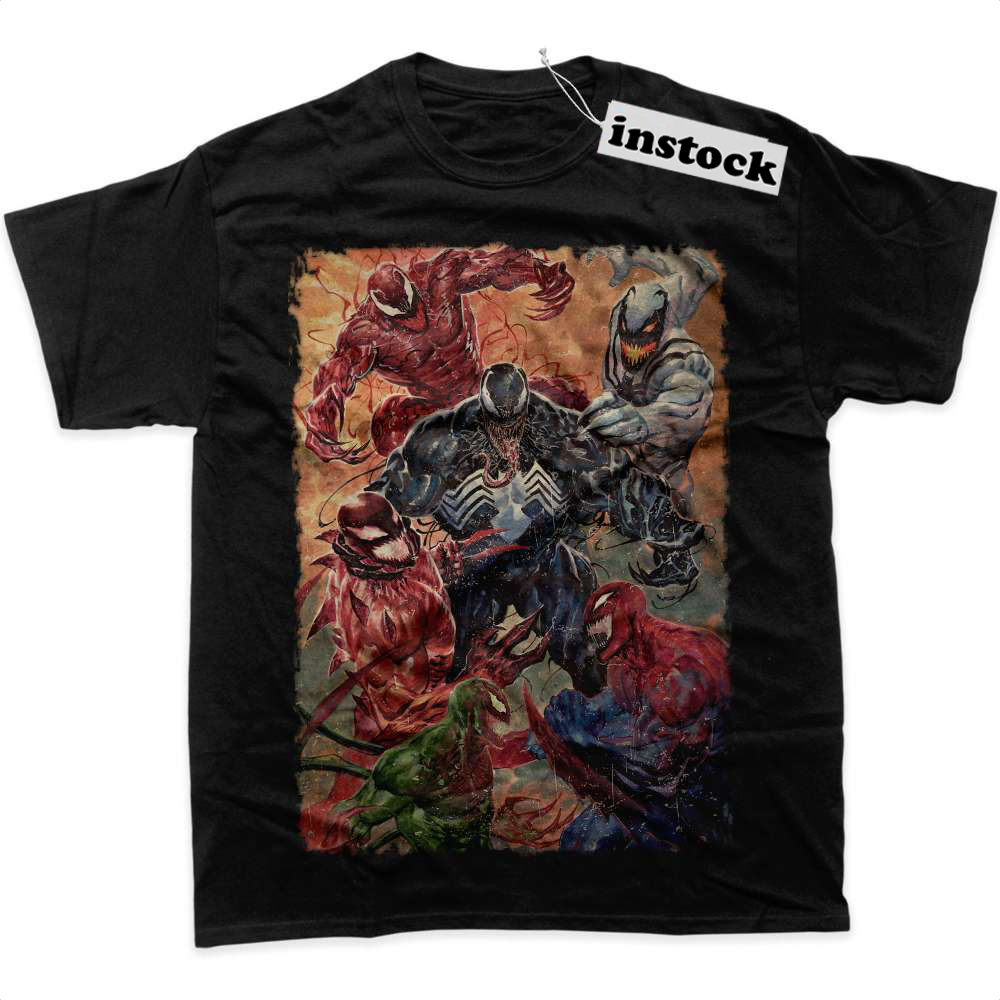Venom Shirt, Carnage Shirt, Marvel Comics Shirt, Graphic Tee