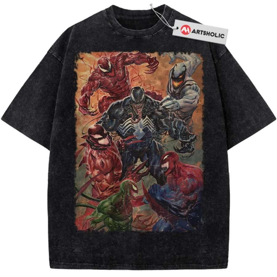 Alternative view of Venom Shirt, Carnage Shirt, Marvel Comics Shirt, Vintage Tee