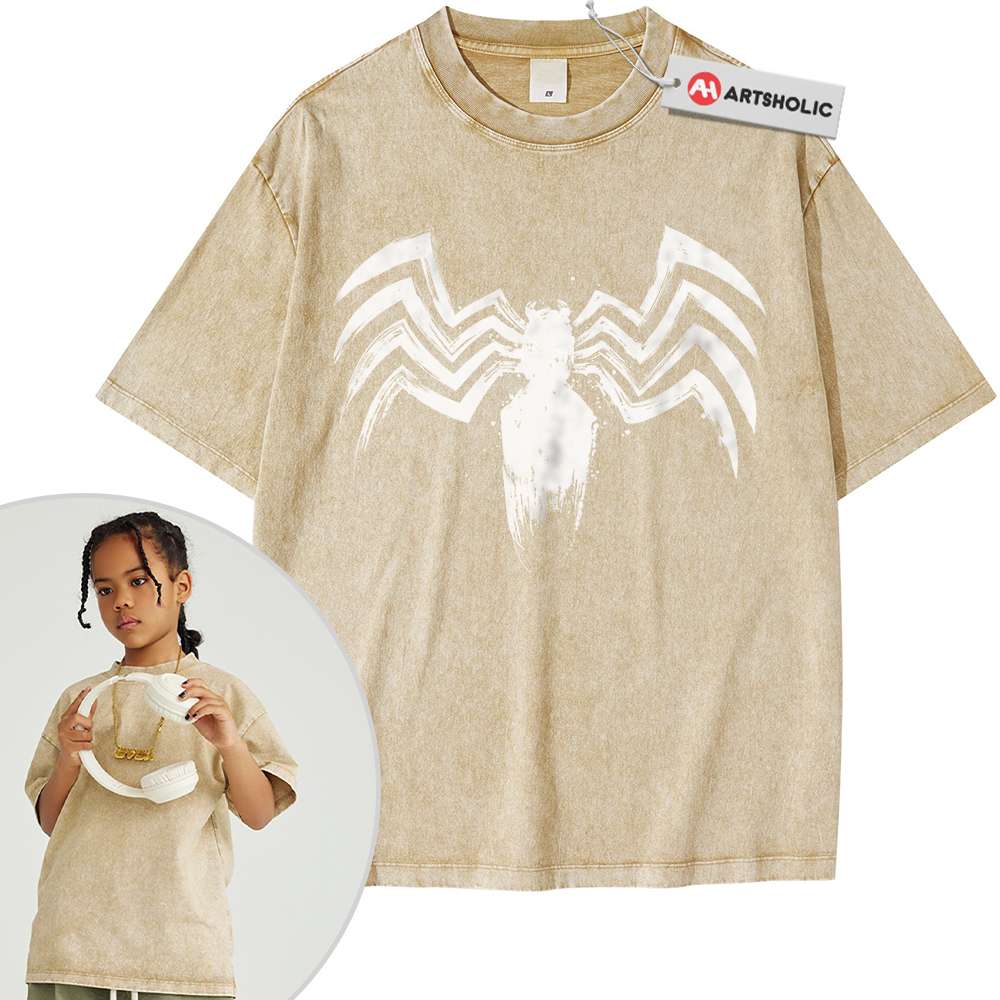 Alternative view of Venom Shirt For Kids, Marvel Comics Shirt For Kids, Vintage Tee For Kids