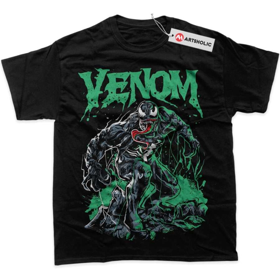 Alternative view of Venom Shirt, Marvel Comics Shirt, Graphic Tee