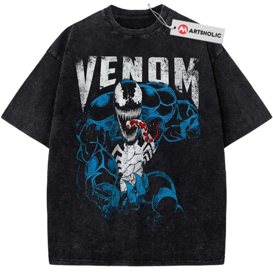 Alternative view of Venom Shirt, Marvel Comics Shirt, Vintage T-Shirt