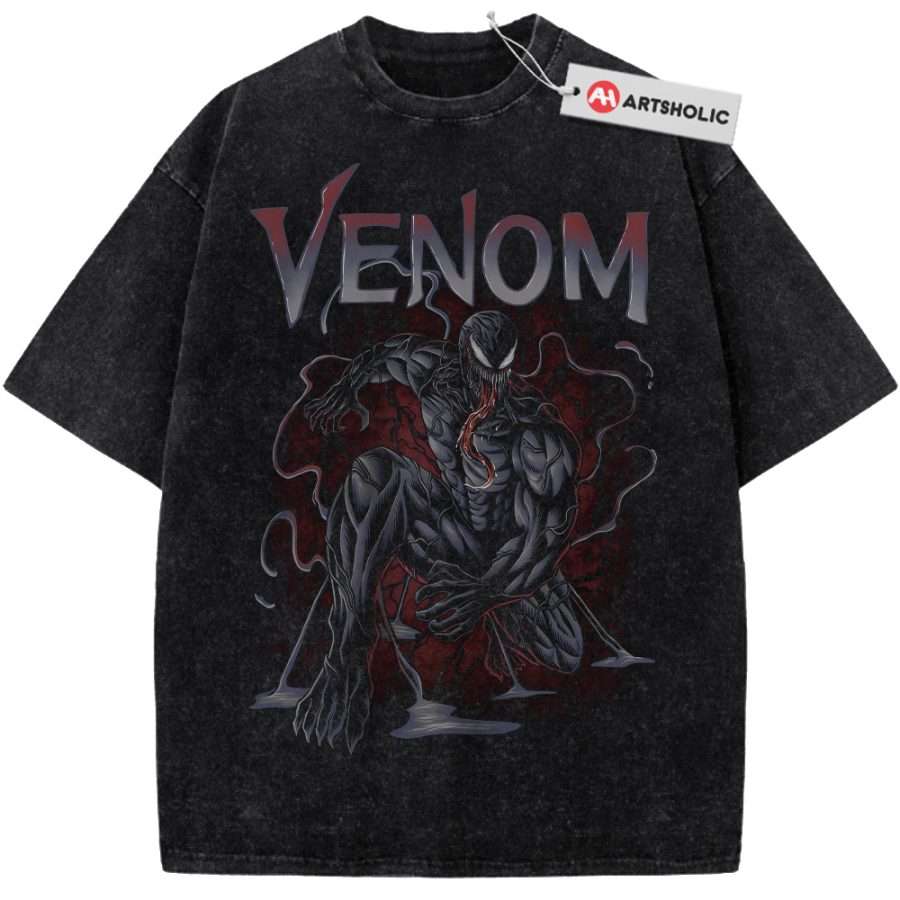 Alternative view of Venom Shirt, Marvel Comics Shirt, Vintage T-Shirt
