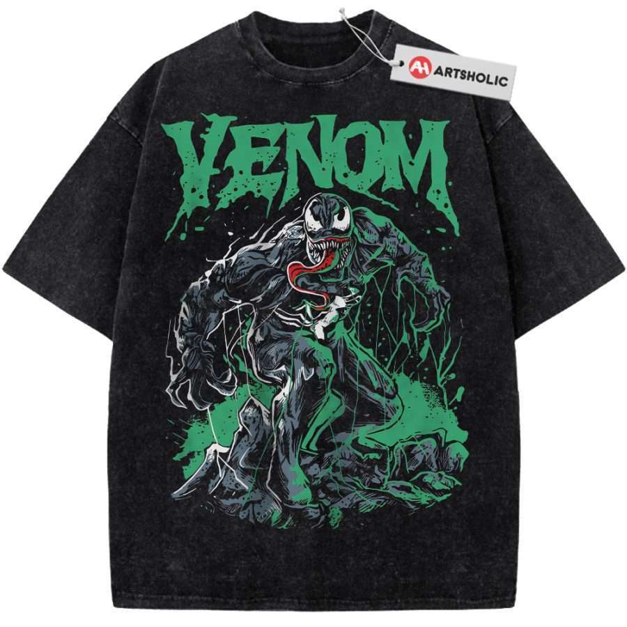 Alternative view of Venom Shirt, Marvel Comics Shirt, Vintage Tee