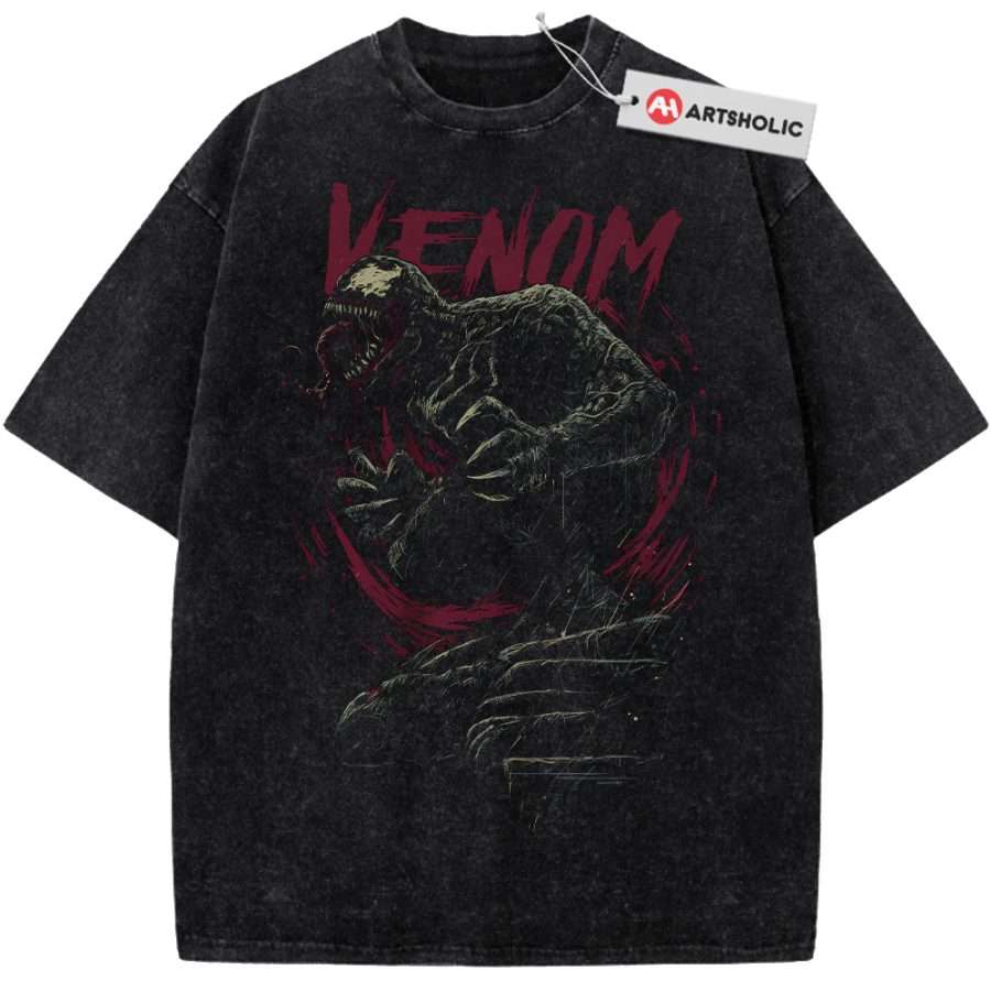 Alternative view of Venom Shirt, Marvel Comics Shirt, Vintage Tee
