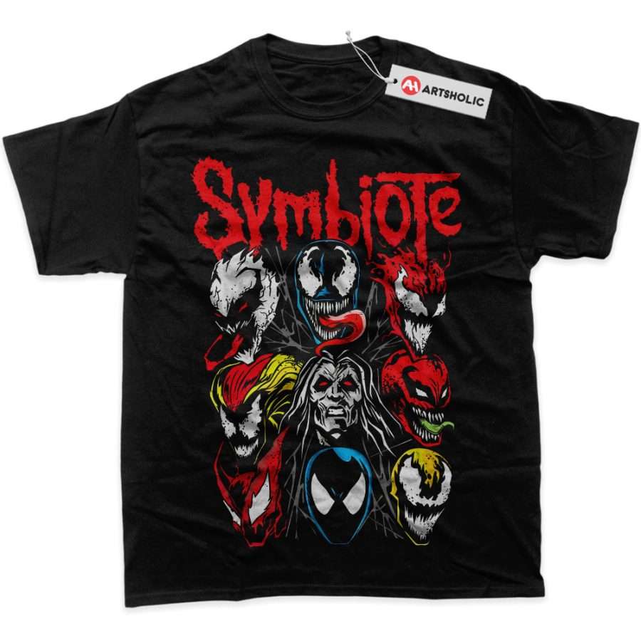 Alternative view of Venom Shirt, Symbiotes Shirt, Marvel Comics Shirt, Graphic T-Shirt