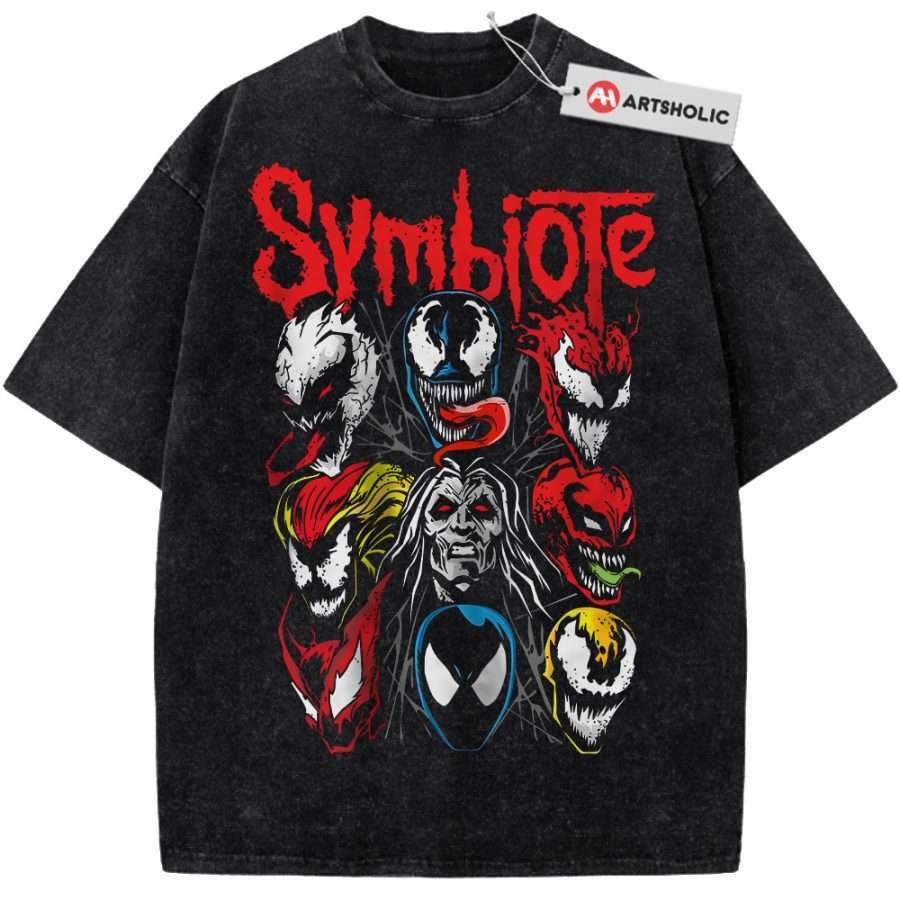Alternative view of Venom Shirt, Symbiotes Shirt, Marvel Comics Shirt, Vintage T-Shirt
