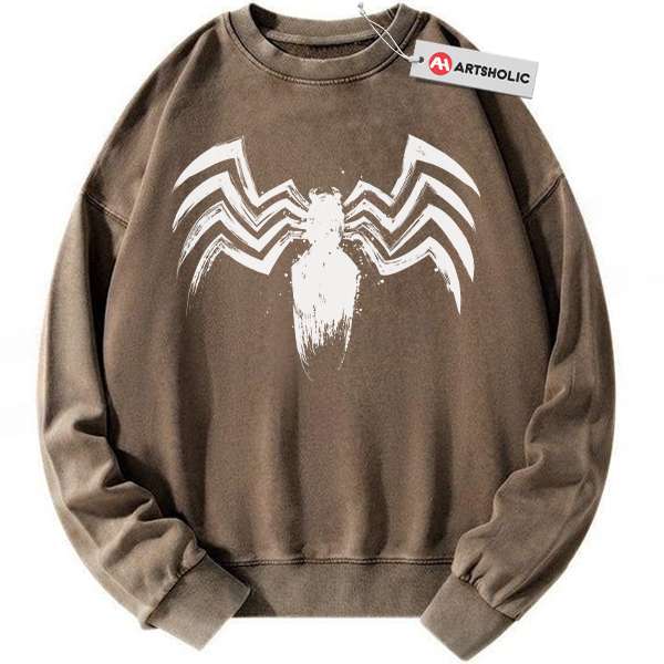 Alternative view of Venom Sweatshirt, Marvel Comics Sweatshirt, Vintage Sweater