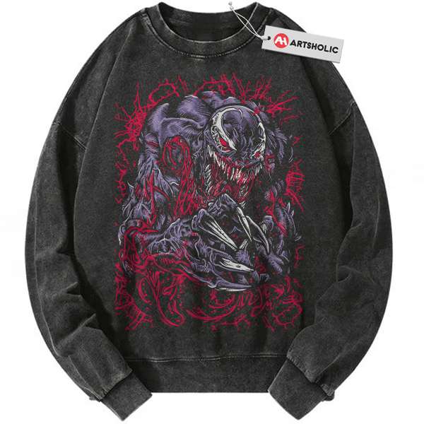 Venom Sweatshirt, Marvel Comics Sweatshirt, Vintage Sweatshirt