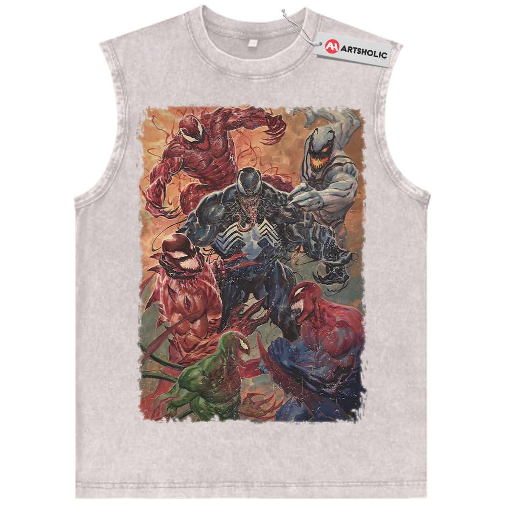 Alternative view of Venom Tank Top, Carnage Tank Top, Marvel Comics Tank Top, Vintage Tank Top