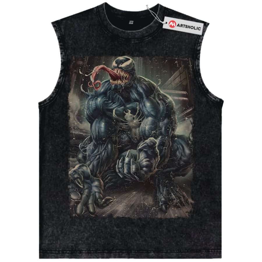 Alternative view of Venom Tank Top, Marvel Comics Tank Top, Vintage Tank Top