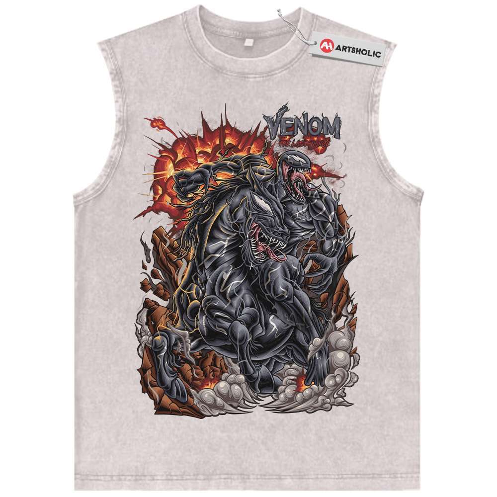 Alternative view of Venom Tank Top, Marvel Comics Tank Top, Vintage Tank Top