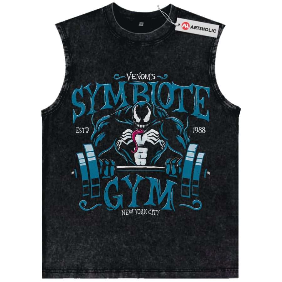 Alternative view of Venom Tank Top, Marvel Comics Tank Top, Vintage Tank Top