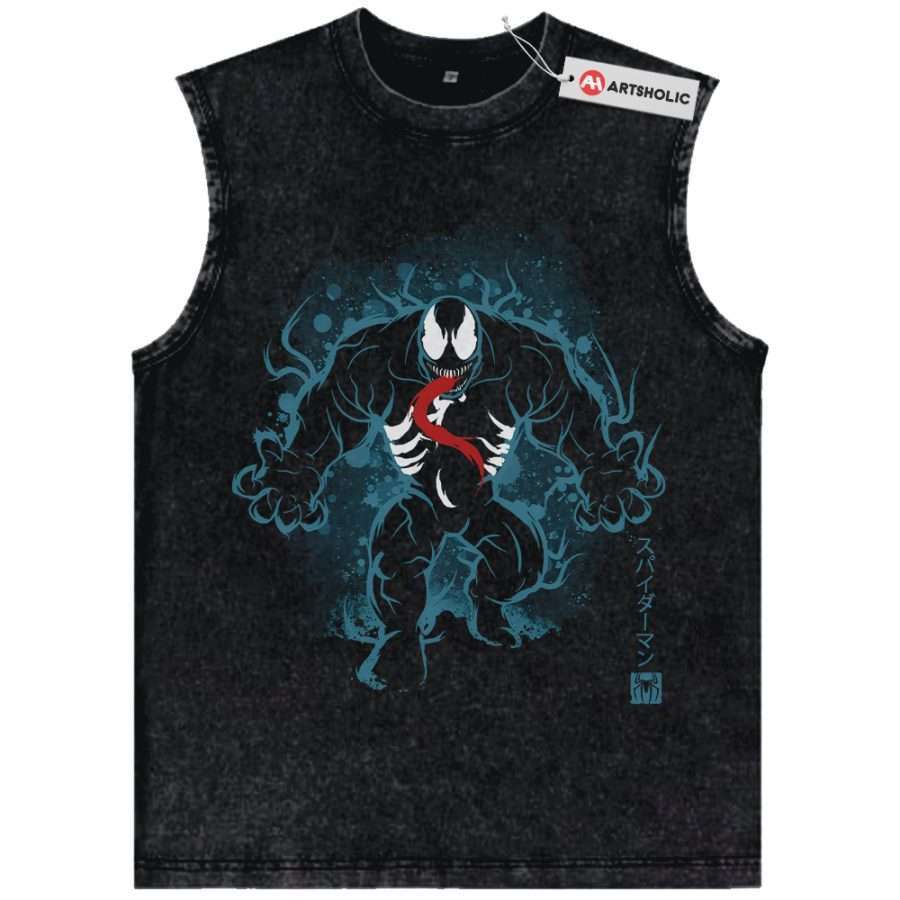 Alternative view of Venom Tank Top, Marvel Comics Tank Top, Vintage Tank Top