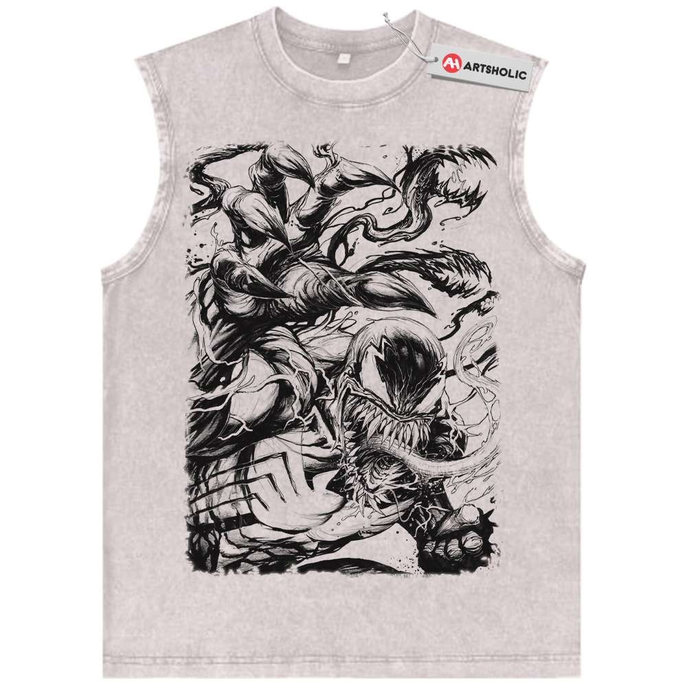 Venom Tank Top, Marvel Comics Tank Top, Vintage Tank Top