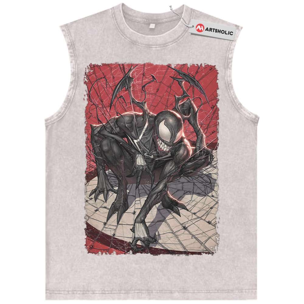 Alternative view of Venom Tank Top, Marvel Comics Tank Top, Vintage Tank Top