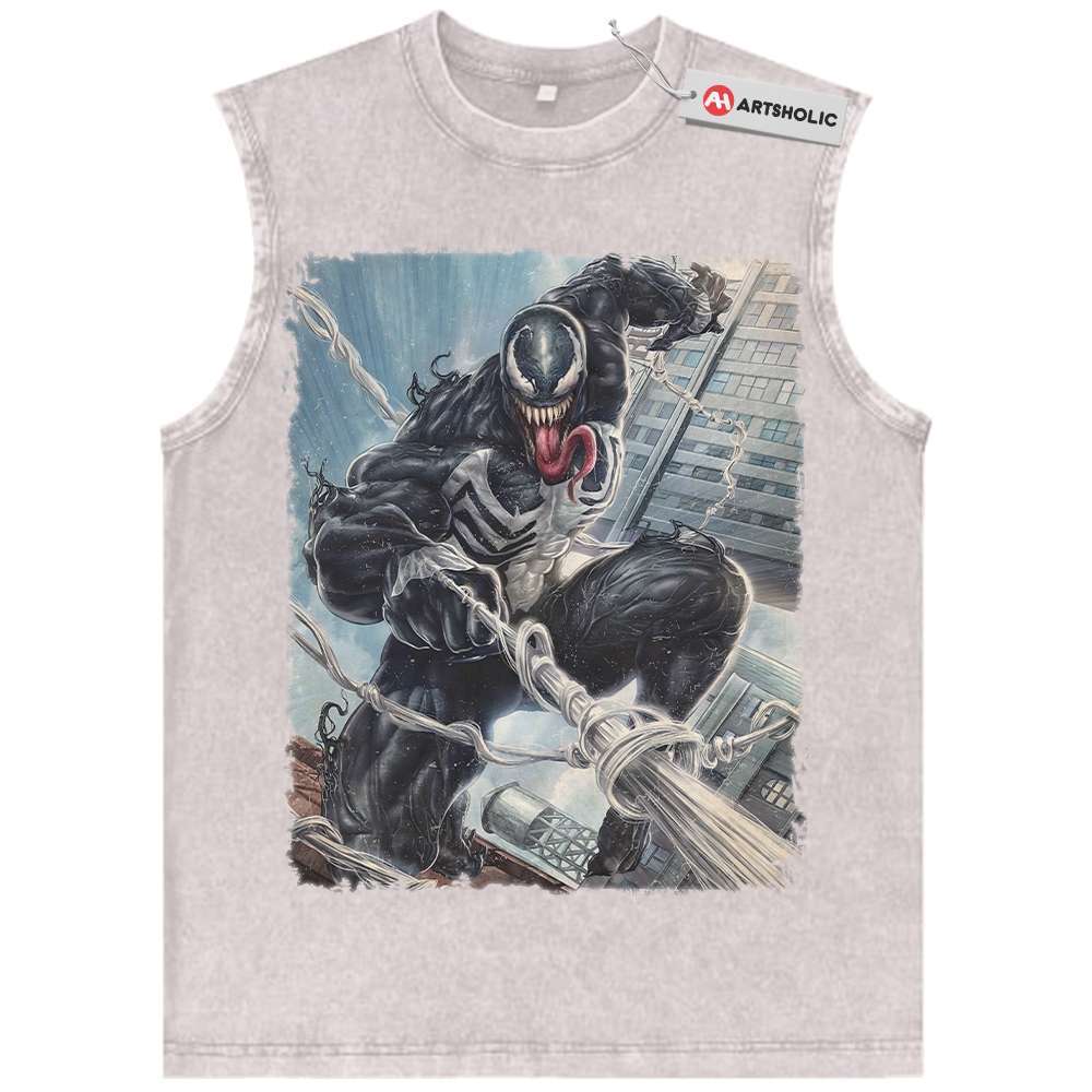 Alternative view of Venom Tank Top, Marvel Comics Tank Top, Vintage Tank Top
