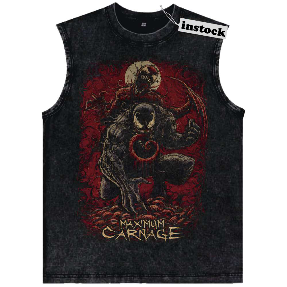 Venom vs Carnage Tank Top, Marvel Comics Tank Top, Vintage Tank Top