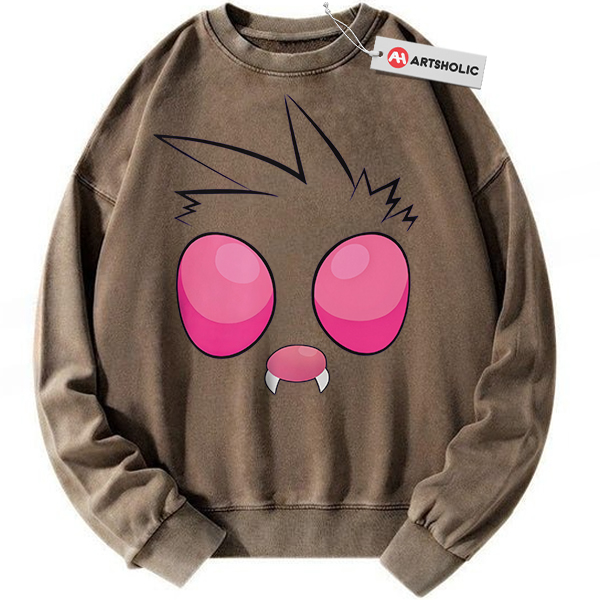 Alternative view of Venonat Sweatshirt, Pokemon Sweatshirt, Anime Sweatshirt, Vintage Sweatshirt