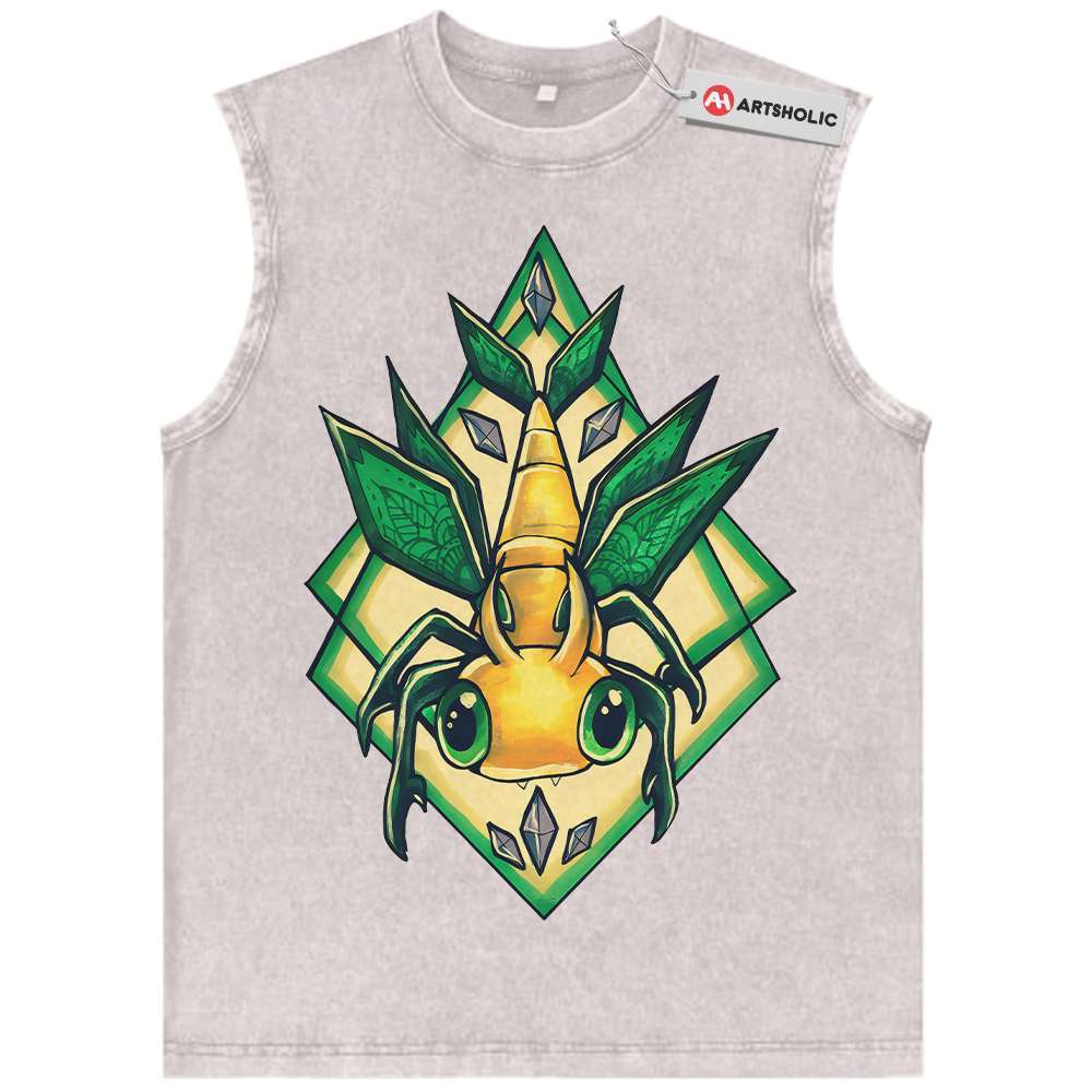 Alternative view of Vibrava Tank Top, Pokemon Tank Top, Anime Tank Top, Vintage Tank Top