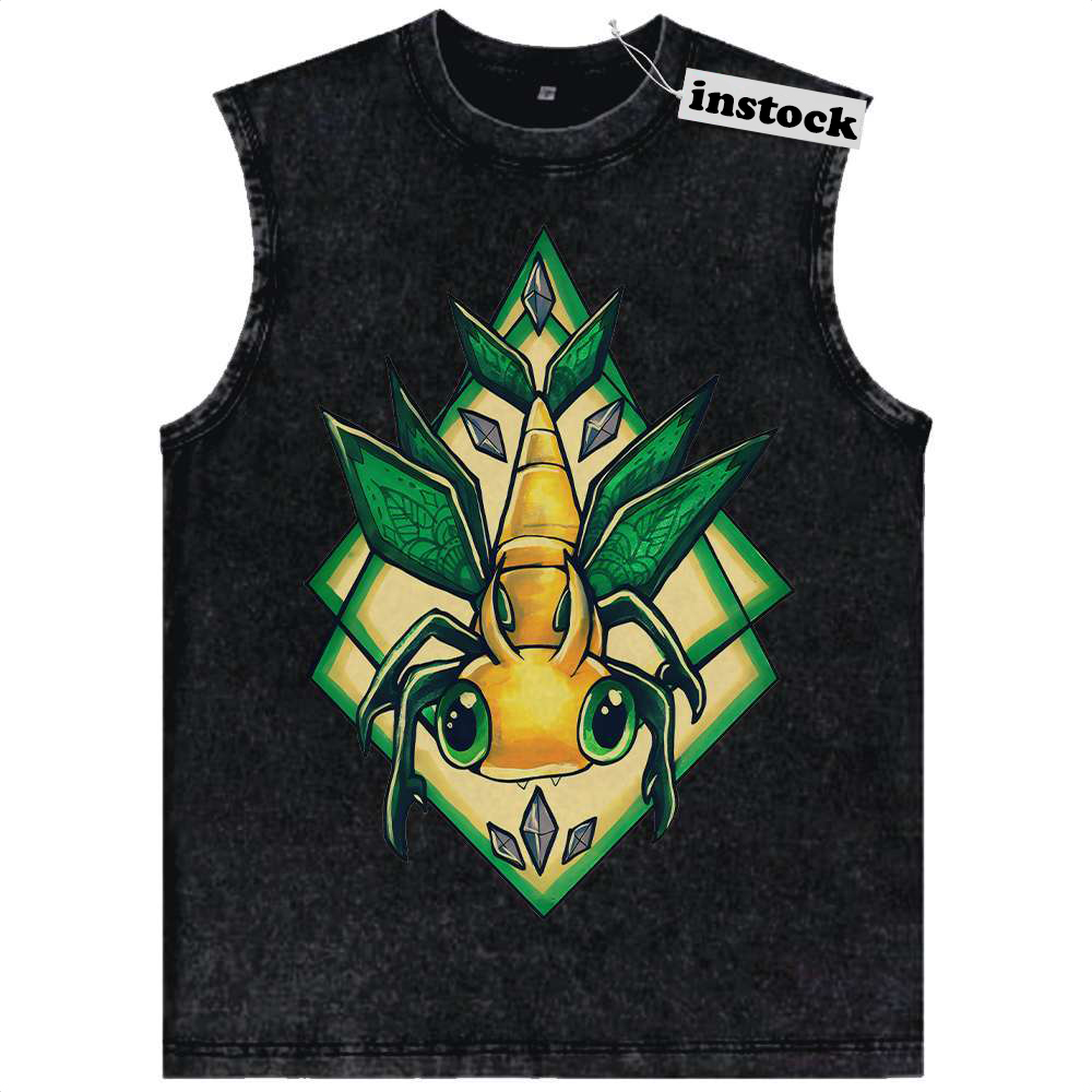 Vibrava Tank Top, Pokemon Tank Top, Anime Tank Top, Vintage Tank Top