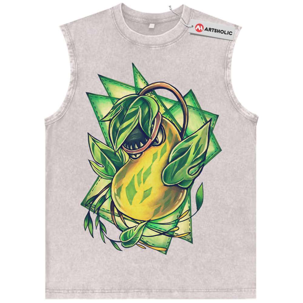 Alternative view of Victreebel Tank Top, Pokemon Tank Top, Anime Tank Top, Vintage Tank Top