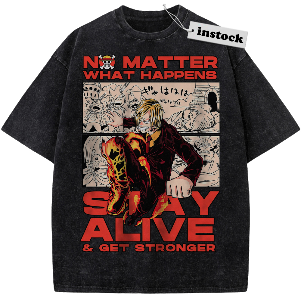 Vinsmoke Sanji Shirt, One Piece Shirt, Anime Shirt, Vintage Tee