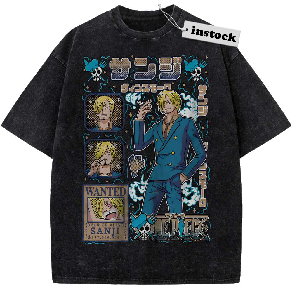 Vinsmoke Sanji Shirt, One Piece Shirt, Anime Shirt, Vintage Tee