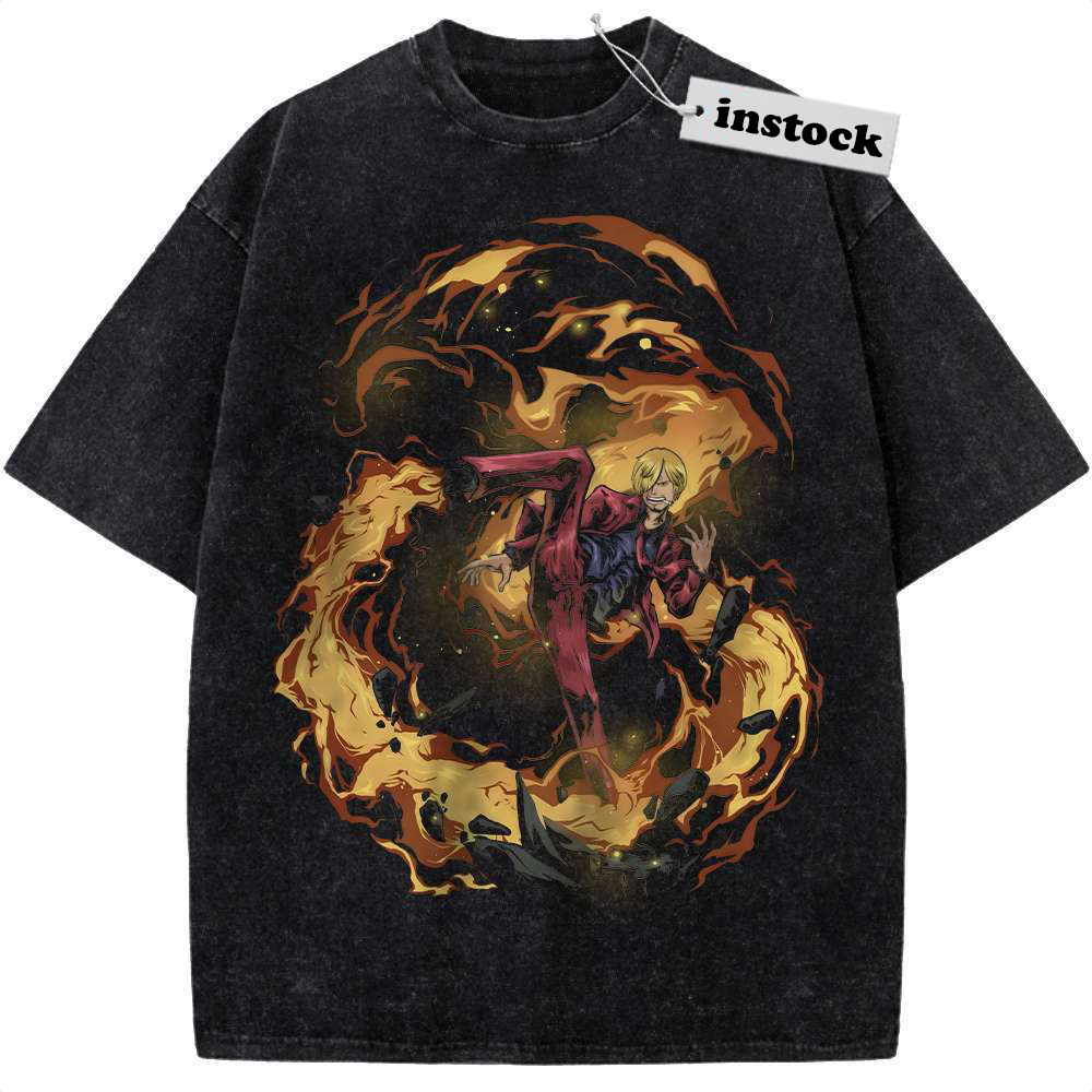 Vinsmoke Sanji Shirt, One Piece Shirt, Anime Shirt, Vintage Tee