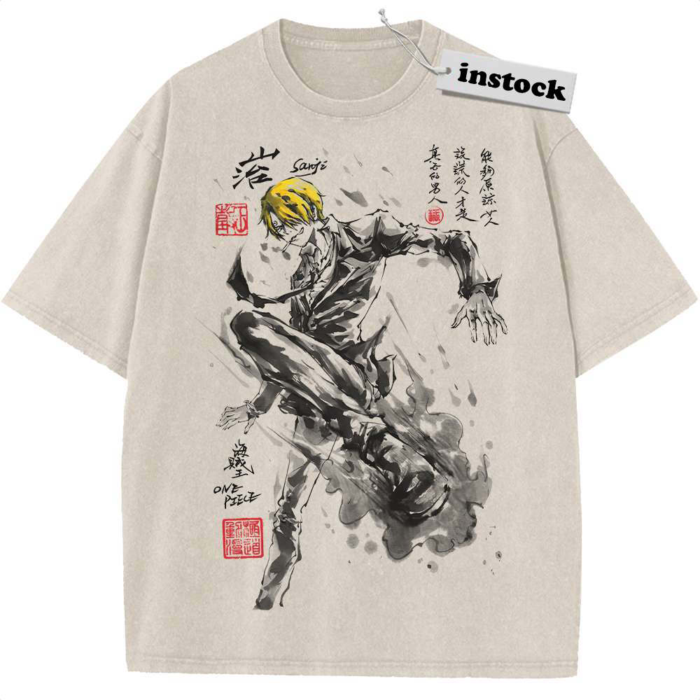 Vinsmoke Sanji Shirt, One Piece Shirt, Anime Shirt, Vintage Tee