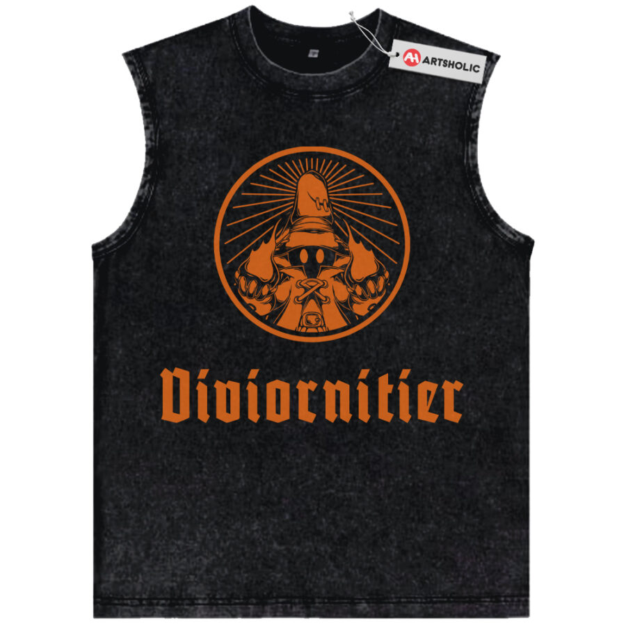 Alternative view of Vivi Ornitier Tank Top, Final Fantasy Tank Top, Tank Top, Game Tank Top, Vintage Tank Top