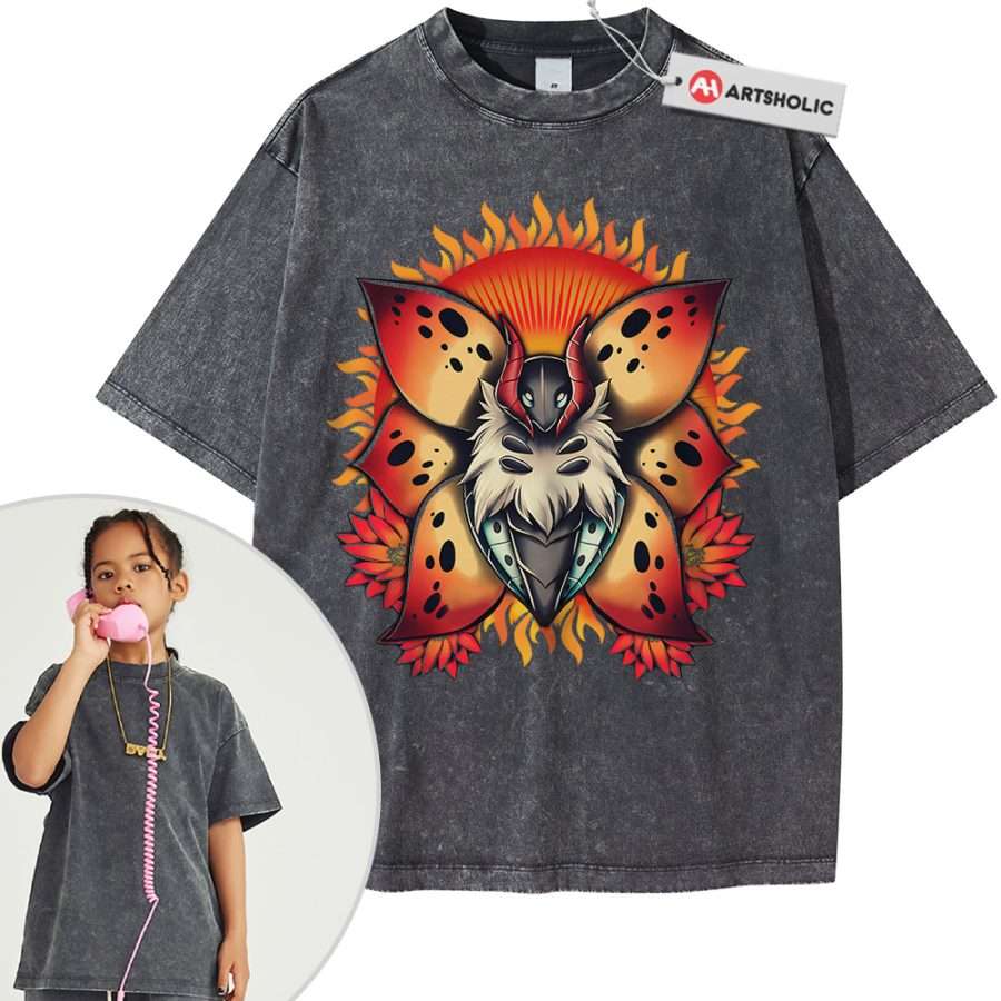 Volcarona Shirt For Kids, Pokemon Shirt For Kids, Anime Shirt For Kids, Vintage T-Shirt For Kids - Image 11