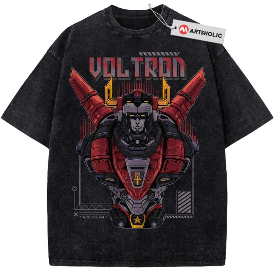 Alternative view of Voltron Shirt, Animated Shirt, Vintage Tee