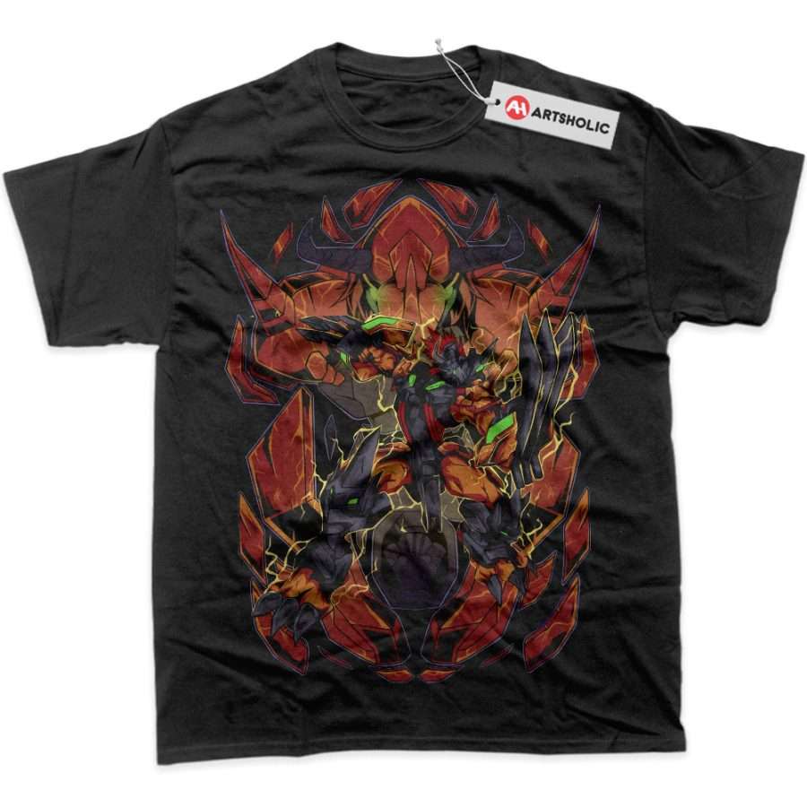 Alternative view of WarGreymon Shirt, Digimon Adventure Shirt, Anime Shirt, Graphic Tee