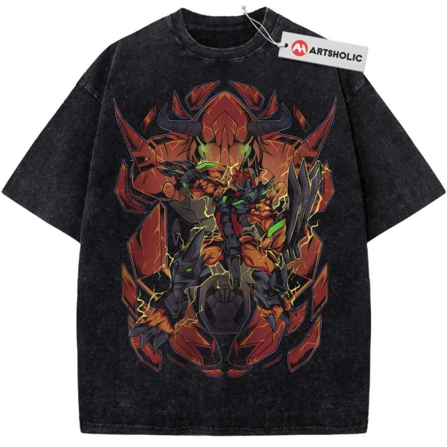 Alternative view of WarGreymon Shirt, Digimon Adventure Shirt, Anime Shirt, Vintage Tee