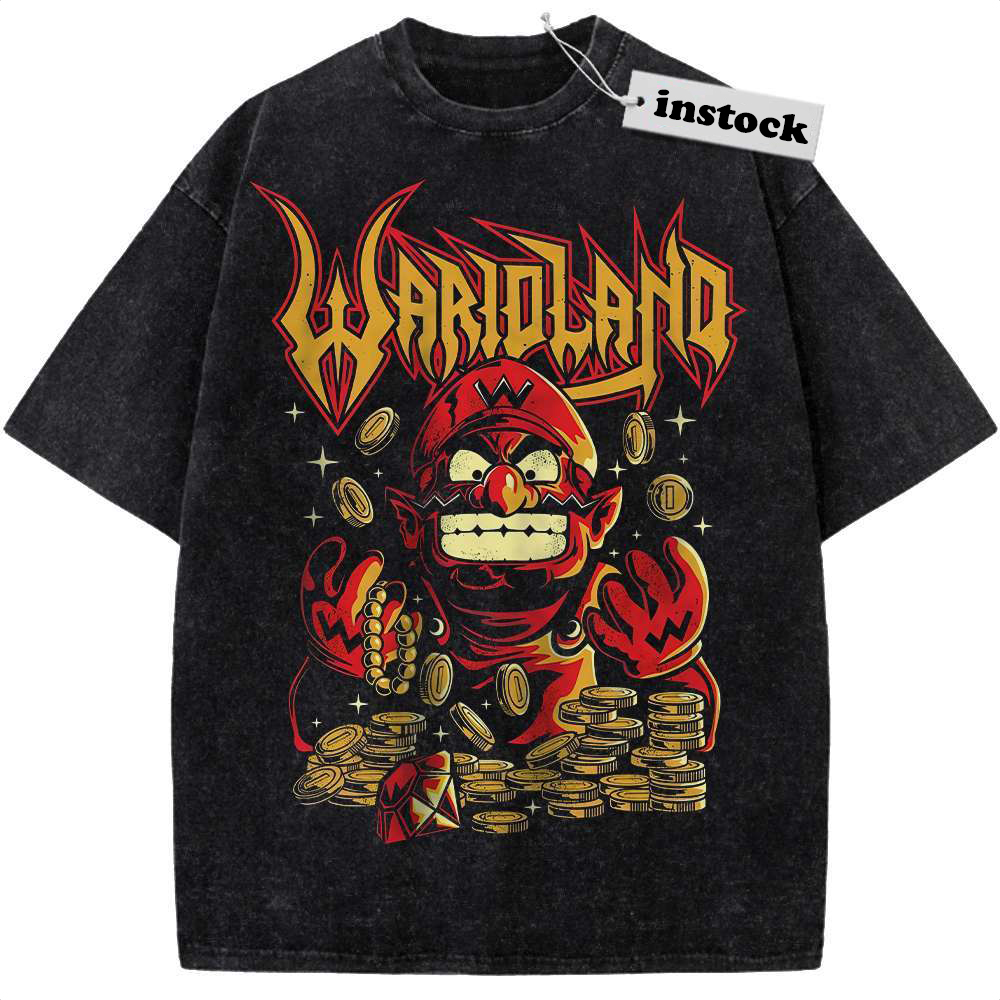 Wario Land: Super Mario Shirt, Game Shirt, Vintage T-Shirt