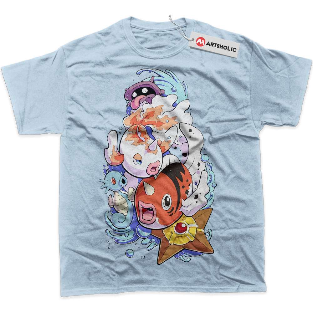 Water Class Shirt, Pokemon Shirt, Anime Shirt, Graphic T-Shirt