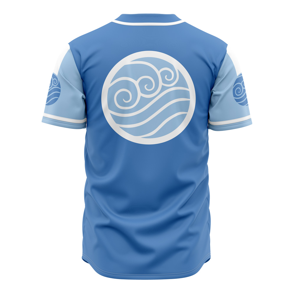Alternative view of Waterbenders Avatar The Last Airbender Baseball Jersey