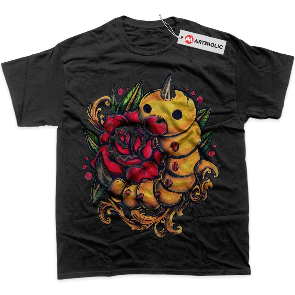 Alternative view of Weedle Shirt, Pokemon Shirt, Anime Shirt, Graphic T-Shirt